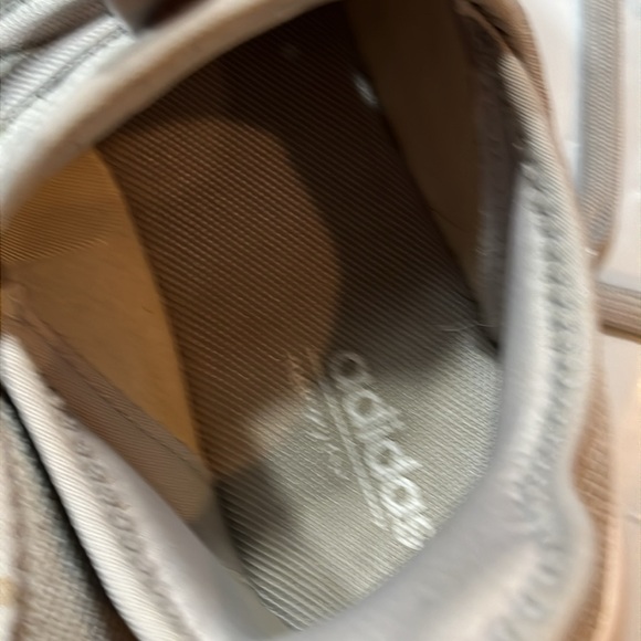 Adidas light GRAY silver stripes Cloudform Sneakers LACE UP WOMENS SIZE 8 USA 8 - Picture 6 of 10